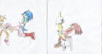  amy_rose knuckles_the_echidna rouge_the_bat sega sonic_team sonic_the_hedgehog tails 