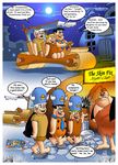  bamm-bamm_rubble barney_rubble comic fred_flintstone hanna_barbera seiren the_flintstones the_pebbles_and_bamm-bamm_show 