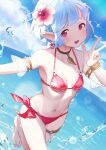  bikini ena_(monster_hunter) luelue_zi monster_hunter monster_hunter_stories_2 pointy_ears swimsuits tagme 