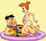  bad_guy fred_flintstone hanna_barbera the_flintstones wilma_flintstone 