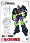  amemiya_akira banzaitron character_name character_sheet clenched_hands copyright_name decepticon flame_toys looking_ahead mecha no_humans official_art signature solo_focus transformers v-fin yellow_eyes 