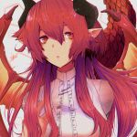  granblue_fantasy grea_(granblue_fantasy) grea_(shingeki_no_bahamut) horns manaria_friends pointy_ears shadowverse shingeki_no_bahamut tagme wings 