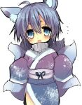  2013 animal_humanoid blush canid canid_humanoid canine canine_humanoid female fox_humanoid humanoid looking_at_viewer mammal mammal_humanoid mofuaki open_mouth simple_background solo white_background young 
