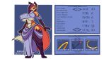  16:9 4_toes 5_fingers alpha_channel anthro big_breasts blue_eyes bracelet breasts canid canine clothing ear_piercing english_text feet female fingers flora_(kobold_adventure) fox hi_res inner_ear_fluff jewelry kobold_adventure mammal mature_female model_sheet piercing quitetricky red_fox simple_background solo story story_in_description text thick_thighs toes tuft under_boob video_games widescreen 