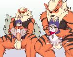  absurd_res anthro arcanine balls big_balls big_penis blonde_hair bodily_fluids canid canine capcom cum cum_in_pussy cum_inflation cum_inside duo erection eyes_closed feet felid feline felyne female fur genital_fluids genitals hair hi_res inflation larger_male lynian male male/female mammal monster_hunter muscular muscular_legs muscular_male neck_tuft nintendo nude orange_body orange_fur ownychan palico pawpads paws penetration penis pink_hair pink_pawpads pok&eacute;mon pok&eacute;mon_(species) pussy simple_background size_difference smaller_female smile stripes tongue tongue_out tsukino_(monster_hunter_stories) tuft vaginal vaginal_penetration video_games white_background yellow_sclera 