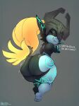  absurd_res big_butt breasts butt butt_slap female hi_res huge_butt humanoid midna nintendo noctoc not_furry short_stack slap small_breasts solo the_legend_of_zelda thick_thighs twili twilight_princess video_games 