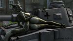  16:9 2021 3d_(artwork) 4_horns anthro big_butt breasts butt butt_shot digital_media_(artwork) dragon dragon_(petruz) female flower genitals grey_body grey_scales hand_on_hip horn looking_at_viewer looking_back lying military_vehicle multi_horn non-mammal_breasts non-mammal_nipples nude on_side outside panzer_iv plant plantigrade pupils purple_eyes pussy rear_view reptile scaleddelta scales scalie slit_pupils smile solo source_filmmaker tail_aside tank teeth vehicle widescreen window 