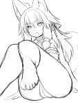  2017 3:4 animal_humanoid canid canid_humanoid canine canine_humanoid clothing cute_fangs female fox_humanoid humanoid mammal mammal_humanoid mofuaki monochrome open_mouth simple_background sketch solo white_background 