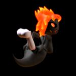  1:1 3d_(artwork) anus big_butt black_background black_body breasts butt dark_esau digital_media_(artwork) disembodied_penis female fire flaming_hair genitals ghost glowing glowing_anus glowing_eyes glowing_hair glowing_mouth grabbing_own_ass hair hi_res humanoid looking_back male penis pseudo_hair simple_background solo source_filmmaker spirit spread_butt spreading the_binding_of_isaac_(series) video_games voui 