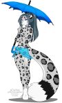  2021 alpha_channel anthro black_spots breasts butt_pose clothed clothing digital_media_(artwork) eyebrows eyelashes felid female fur grey_body grey_fur hair hi_res kittydee mammal pantherine pose snow_leopard solo spots spotted_body spotted_fur 