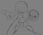  2021 2d_animation abdominal_bulge animated bodily_fluids digital_media_(artwork) duo erection female female_penetrated genital_fluids genitals greyscale hi_res human humanoid interspecies legendary_pok&eacute;mon loop male male/female male_penetrating male_penetrating_female mammal meloetta meloetta_(aria_form) monochrome nintendo not_furry nude open_mouth penetration penile penis pok&eacute;mon pok&eacute;mon_(species) pussy pussy_juice sex short_playtime simple_background sketch theboogie video_games 
