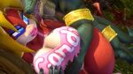  16:9 3d_(artwork) 4k absurd_res ape big_breasts big_butt blonde_hair blue_eyes bottomless brandi breasts breath butt candy_kong clothed clothing digital_media_(artwork) donkey_kong_(series) female gold_armband green_body green_scales grope_from_behind groping_breasts hair haplorhine hi_res interspecies kong kremling lipstick lizard makeup male male/female mammal monkey muscular muscular_male nintendo pink_clothing pink_topwear primate reptile scales scalie source_filmmaker tongue tongue_out topwear video_games widescreen 
