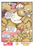  anthro belly big_belly big_breasts bodily_fluids breasts brown_body brown_fur canid canine clothing comic curvy_figure english_text feeding female feral fur group hair inflation lactating lagomorph leporid made_in_abyss male male/female mammal milk nanachi narehate neo_geppetto nipples open_mouth overweight overweight_female rabbit simple_background slightly_chubby smile solo text thick_thighs voluptuous white_hair wide_hips yellow_eyes young 
