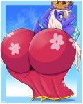  4:5 anthro big_breasts big_butt breasts butt clothing dancing digital_media_(artwork) equid equine fan_character female finalofdestinations hair hasbro hi_res horse huge_breasts huge_butt hyper mammal my_little_pony pony smile solo thick_thighs twerking video_games wide_hips 