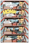  ... 2018 2:3 5_fingers adrian_gray ah_club anthro asinus biped black_pupils black_text blonde_hair brown_body brown_ears brown_eyebrows brown_fur brown_hair brown_nose car clothed clothing comic dark_pupils dark_text detailed_background dialogue digital_media_(artwork) donkey driving english_text equid equine eyebrows fingers fur gesture green_clothing green_topwear grey_clothing grey_topwear hair hi_res imminent_collision imminent_vehicle_collision inside_car inside_vehicle kangaroo light_hair light_text light_truck looking_aside looking_back looking_forward macropod male mammal marsupial middle_finger multicolored_body multicolored_clothing multicolored_fur multicolored_hair multicolored_topwear pickup_truck pupils pupils_only rick_griffin road_rage short_hair sitting snout solo speech_bubble tan_body tan_fur text topwear truck_(vehicle) two_tone_body two_tone_clothing two_tone_fur two_tone_hair two_tone_topwear vehicle yellow_text 