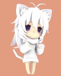  2016 3d_(artwork) animal_humanoid cat_humanoid clothing digital_media_(artwork) felid felid_humanoid feline feline_humanoid female fur hair humanoid mammal mammal_humanoid mofuaki purple_eyes solo white_body white_fur white_hair young 