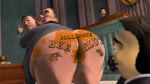  anthro anus arthropod barry_b._benson bee bee_movie big_butt bob-jiggles body_hair butt butt_hair disgust edited_screencap group human hymenopteran insect judge lawyer layton_t._montgomery lol_comments male mammal public public_nudity tattoo what why 