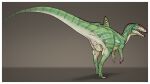  anatomically_correct animal_genitalia carcharodontosaurid cloaca concavenator dinosaur female feral genitals hi_res presenting reptile scalie solo stygimoloch_(artist) theropod 