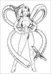  dr_octopus high-heeled_jill marvel rule_63 spider-man 