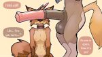  16:9 2021 animal_genitalia animal_penis anthro balls big_balls big_penis breasts brown_body brown_fur can&#039;t_see_the_haters canid canine choker choker_only dialogue duo english_text equid equine equine_penis erection female fox fur genitals gloves_(marking) hi_res highlights_(coloring) horse huge_balls huge_penis jewelry jodia_(zhanbow) male mammal markings meme necklace necklace_only nipples nude open_mouth open_smile penis pink_nipples pink_penis smile speech_bubble standing text these_aren&#039;t_my_glasses url widescreen zander_(zhanbow) zhanbow 