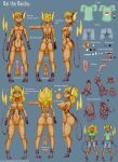  anal anthro bodily_fluids breasts butt duo eugeniyburnt female genitals hi_res male model_sheet nintendo nipples nude pawpads paws penis pok&eacute;mon pok&eacute;mon_(species) rai_the_raichu_(character) raichu tears tongue video_games 