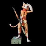  1:1 anthro felid feline female futuretankcrc mammal solo the_great_warrior_wall xi_yue 