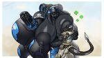  16:9 anthro areola big_areola big_breasts big_butt black_body black_nipples blizzard_entertainment bodily_fluids borisalien breastfeeding breasts butt dragon duo erect_nipples female gun healing hi_res horn huge_areola huge_breasts huge_butt huge_nipples hyper hyper_butt lactating machine male nipples omnic orisa_(overwatch) overwatch ranged_weapon robot sagging_breasts soldier_76_(overwatch) taur thick_thighs video_games weapon wide_hips widescreen 