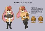  anthro big_breasts breasts clothing curvaceous curvy_figure english_text female lagomorph legwear leporid mammal model_sheet mother_superior nipple_fetish nipple_plugs nun plug_(sex_toy) rabbit religious_clothing sega sex_toy solo sonic_the_hedgehog_(series) stern_look stockings sugslimic text translucent translucent_clothing upset vanilla_the_rabbit voluptuous 