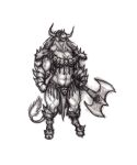  2019 abs anterior_nasal_aperture anthro armor award axe biceps blade bone bone_armor bottomwear bovid bovine breasts clothed clothing european_mythology female greek_mythology hair hi_res holding_object holding_weapon hooves horn krigg light_armor loincloth long_hair mammal melee_weapon minotaur muscular muscular_anthro muscular_arms muscular_female muscular_legs muscular_neck muscular_thighs muscular_torso mythology navel pauldron simple_background skimpy_armor skull solo spiked_armor spiked_armwear spiked_legwear spikes standing tail_tuft topwear trophy tuft veiny_muscles weapon white_background 