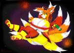  absurd_res alcohol anthro asian_mythology bell bell_collar beverage big_breasts big_butt breasts butt canid canine clothed clothing collar deity east_asian_mythology elysios female fire fox fox_spirit hair hi_res huge_breasts hyper hyper_breasts long_hair mammal mythology nipples orange_hair partially_clothed pawpads paws phylosophia_(elysios) skimpy solo thick_thighs tight_clothing 