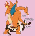  &lt;3 absurd_res anthro anus arm_support armpit_hair big_anus big_butt bodily_fluids body_hair breath butt butt_sniffing canid canine canis charizard dainsleif domestic_cat domestic_dog dominant dominant_male dragon drooling duo ear_piercing english_text erection felid feline felis fire gay_male_pride_colors genital_fluids genitals german_shepherd hand_on_leg hand_on_thigh herding_dog hi_res hindpaw huff huge_butt huge_thighs hyaenid hybrid jewelry kibbleztheyeen looking_back looking_pleasured male male/male mammal necklace nintendo panting parker_(kibbleztheyeen) pastoral_dog paws penis piercing pink_anus pink_penis pok&eacute;mon pok&eacute;mon_(species) precum raised_tail saliva saliva_string size_difference slightly_chubby slit sniffing sniffing_anus striped_hyena submissive submissive_male sweat tail_grab tail_pull text thick_thighs tongue tongue_out trans_(lore) trans_man_(lore) video_games vincian_pride_colors wristband 