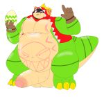  3_toes 4_fingers absurd_res alpha_channel anthro balls belly big_balls big_belly big_penis blonde_hair chubby_male drooling_cum egg feet fingers genitals green_body hair hi_res lizard male morbidly_obese munch_(tribal_hunter) obese overweight penis ragnarakk red_eyes reptile sariya scalie slightly_chubby solo tan_body toes tribal_hunter 