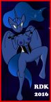  anthro border breasts clothing corset dominant dominant_female dominatrix equid equine female friendship_is_magic genitals hasbro horn lingerie mammal my_little_pony nude princess_luna_(mlp) pussy red_border reddragonkan solo topwear winged_unicorn wings 