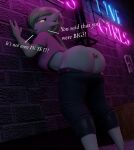  3d_(artwork) absurd_res alley big_butt bottomwear breasts butt clothing denim denim_clothing digital_media_(artwork) disembodied_penis duo english_text female female_penetrated gardevoir genitals hi_res huge_filesize humanoid jeans male male/female male_penetrating male_penetrating_female nintendo not_furry pants penetration penis pok&eacute;mon pok&eacute;mon_(species) small_breasts small_penis solo_focus text tradelt video_games 