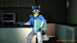  16:9 3d_(artwork) 3d_background anthro black_body black_fur clothed clothing digital_media_(artwork) fur grey_body grey_fur hi_res male mammal microsoft open_mouth orange_eyes orangeflyingfox procyonid raccoon sly_cooper sly_cooper_(series) solo sony_corporation sony_interactive_entertainment source_filmmaker sucker_punch_productions video_games wide_eyed widescreen xbox xbox_game_studios xbox_one 