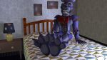  16:9 3_toes 3d_(artwork) 4k 5_fingers absurd_res animatronic anthro barefoot black_nose claws digital_media_(artwork) drakonn56 feet fingers five_nights_at_freddy&#039;s five_nights_at_freddy&#039;s_4 foot_fetish foot_focus hi_res hindpaw lagomorph leporid machine male mammal nightmare_bonnie_(fnaf) nude paws rabbit robot sharp_claws sitting sitting_on_bed soles solo source_filmmaker toe_claws toes toes_tied video_games widescreen 