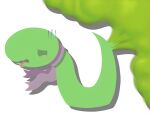  ambiguous_gender blush disgust embarrassed fart fart_cloud fart_fetish lineless reptile scalie scarf shy skunkinsly snake snake_(ultimate_chicken_horse) solo tongue tongue_out toony ultimate_chicken_horse video_games 