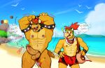  &lt;3 abs age_difference aged_up anthro armband armlet arthropod balls bandanna beach biceps big_balls big_penis bikini_thong blush bodily_fluids bowser bowser_day bowser_jr. bulge clothed clothing collar crab crustacean cuffs_(clothing) decapoda dialogue dripping duo erection erection_under_clothing facial_hair fangs father father_and_child father_and_son flustered genital_fluids genital_outline genital_piercing genitals goatee hair hi_res horn huge_balls huge_penis humanoid_genitalia humanoid_penis incest_(lore) kerchief koopa malacostracan male male/male marine mario_bros multicolored_body muscular muscular_anthro muscular_male navel navel_piercing nintendo nipple_piercing nipple_ring nipples open_mouth outside parent parent_and_child partially_clothed pecs penis penis_piercing piercing poppin precum precum_drip prince_albert_piercing pulling_underwear red_hair reptile sand scalie seaside shocked_expression size_difference sky smile son spikes studded_armlet studded_bracelet studded_collar studded_wristband swimming_trunks swimwear thong tongue underwear undressing vein veiny_penis video_games wardrobe_malfunction water 