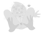  2021 4_fingers 5_fingers ambiguous_gender anthro anthro_focus anus blush bodily_fluids breasts buckteeth bzeh cleft_of_venus disembodied_hand featureless_feet female female/ambiguous female_focus fingers flower_on_head fluffy fluffy_tail genitals greyscale half-closed_eyes hand_on_face happy_tree_friends human human_on_anthro interspecies looking_pleasured mammal mephitid monochrome motion_lines narrowed_eyes nipples open_mouth petunia_(htf) pie_cut_eyes pussy skunk small_breasts solo_focus spread_anus spreading sweat teeth 