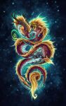  2021 ambiguous_gender asian_mythology digital_media_(artwork) dragon east_asian_mythology eastern_dragon feet feral fingers hi_res horn kanizo mythology scalie solo toes 