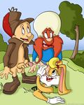  elmer_fudd lola_bunny looney_tunes space_jam yosemite_sam 