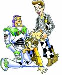  buzz_lightyear disney jessie pixar toy_story woody 