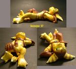  balls bearsculptor erection lombax male nude penis ratchet ratchet_and_clank real sculpture solo 