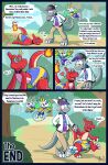 anthro charmeleon claws clean_diaper clothed clothing comic dialogue diaper diaper_fetish digital_media_(artwork) dragon english_text fire flaming_tail generation_1_pokemon group hi_res hypnosis male mind_control nintendo open_mouth pokemon pokemon_(species) soul-silver-dragon speech_bubble tail text trio wearing_diaper