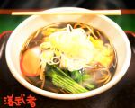  bowl chopsticks clip_studio_paint_(medium) food food_focus kaneko_ryou no_humans noodles original soba steam still_life vegetable 
