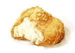  absurdres cream_puff food food_focus highres kaneko_ryou no_humans original pastry simple_background still_life white_background 