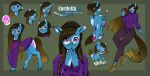 absurd_res anthro bikini clothing cnidarian dessert earth_pony equestria_girls equid equine fan_character female feral food hasbro hi_res horse ice_cream jellyfish mammal marine medusozoan model_sheet my_little_pony natt333 pony solo swimwear