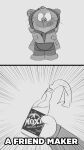 2koma anthro cape_escape clothing coca-cola comic crimsonrabbit english_text eyewear glasses gnollplaying_games hi_res hoodie impact_(font) jacket licking licking_lips licking_own_lips looking_at_viewer male mammal meme molotov_cocktail monochrome moxie_(soda) mustelid musteline parody sandals_bueller_(cape_escape) smile smiling_at_viewer solo speed_lines standing text tongue tongue_out topwear true_musteline weasel whiskers