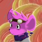 anthro big_ears digital_media_(artwork) explosion fur hair male mammal mouse murid murine pink_body pink_fur rodent shocked_expression solo yamidoart
