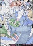 2_heads absurd_res anal anthro arcanethewoof bed blue_dragon bodily_fluids breasts clothed clothing comic daughter_(lore) dialogue digital_media_(artwork) dragon english_text extreme_french_kiss face_lick feet female foot_focus french_kissing furniture genital_fluids green_dragon grey_hair group group_sex hair hi_res incest_(lore) kissing licking long_tail male male/female mother_(lore) multi_head mythological_creature mythological_scalie mythology oral painting_(artwork) parent_(lore) partially_clothed pillow rebecca_wright_(character) red_hair rimming robin_wright_(character) saliva scalie sex size_difference speech_bubble tail text threesome tongue tongue_wrap traditional_media_(artwork) trio two_headed_dragon undressing vaginal_fluids watercolor_(artwork) white_dragon